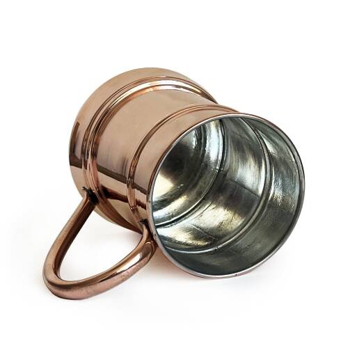 Shark Anatolia Debito Bakır Kupa Bardak Mug - 8