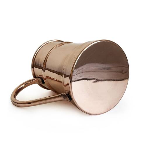 Shark Anatolia Debito Bakır Kupa Bardak Mug - 9