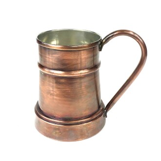 Shark Anatolia Debito Bakır Kupa Bardak Mug Oksit - 2