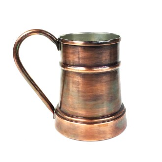 Shark Anatolia Debito Bakır Kupa Bardak Mug Oksit - 8