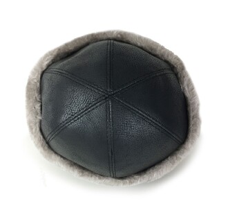 Shark Anatolia Deri Börk Şapka Boz Kürk - 4