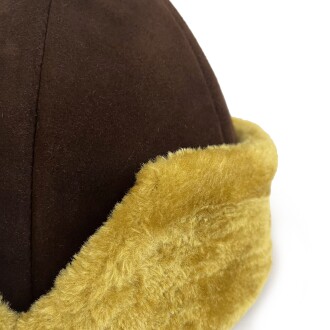 Shark Anatolia Deri Börk Şapka Kahve Nubuk - 8