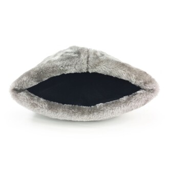 Shark Anatolia Deri Börk Şapka Nubuk Açık Kahve Gri Kürk 10-13 Yaş - 6