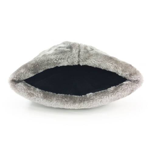 Shark Anatolia Deri Börk Şapka Nubuk Açık Kahve Gri Kürk - 6