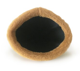 Shark Anatolia Deri Börk Şapka Nubuk Açık Kahve Hardal Kürk - 6