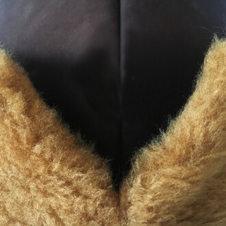 Shark Anatolia Deri Börk Şapka Nubuk Açık Kahve Hardal Kürk - 7