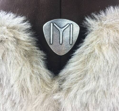 Shark Anatolia Deri Börk Şapka Nubuk Kahve Boz Kürk - 7