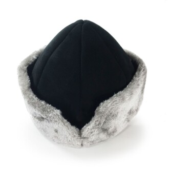 Shark Anatolia Deri Börk Şapka Siyah Nubuk - 5