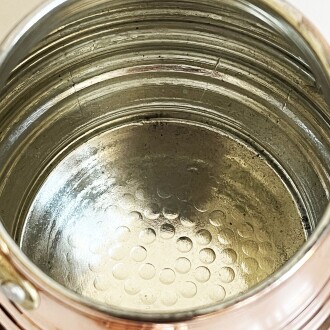 Shark Anatolia Dilimli Bakır Kalın El Dövme Çaydanlık no:2 - 9