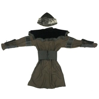 Shark Anatolia Düğmeli Alp Çocuk Kostümü Kahverengi - 10