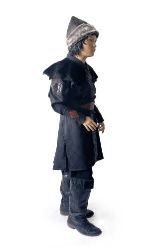 Shark Anatolia Düğmeli Alp Çocuk Kostümü Siyah - 6