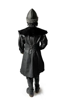 Shark Anatolia Düğmeli Alp Çocuk Kostümü Siyah - 8