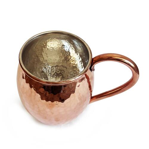 Shark Anatolia El Dövmesi Bakır Kupa Bardak Moscow Mule Mug - 3