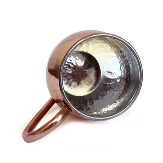 Shark Anatolia El Dövmesi Bakır Kupa Bardak Moscow Mule Mug - 5