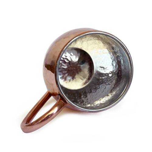 Shark Anatolia El Dövmesi Bakır Kupa Bardak Moscow Mule Mug - 5