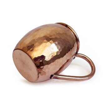 Shark Anatolia El Dövmesi Bakır Kupa Bardak Moscow Mule Mug - 6