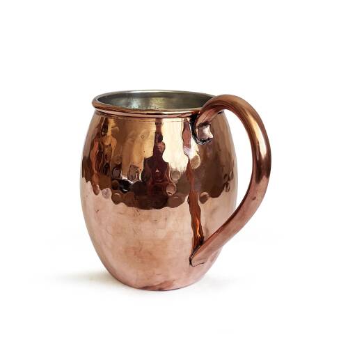 Shark Anatolia El Dövmesi Bakır Kupa Bardak Moscow Mule Mug - 8