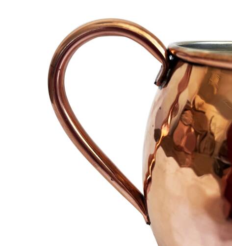 Shark Anatolia El Dövmesi Bakır Kupa Bardak Moscow Mule Mug - 9