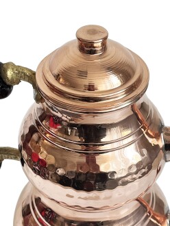 Shark Anatolia El Dövmesi Klasik Bakır Çaydanlık No:1 İnce - 7