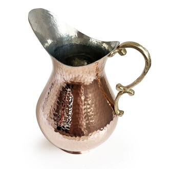 Shark Anatolia El Dövmesi Maraş Bakır Sürahi 2 Litre - 7