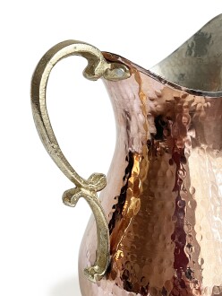 Shark Anatolia El Dövmesi Maraş Bakır Sürahi 2 Litre - 9