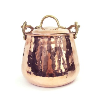 Elite Turkish Copper Bucket Bakrac 13cm