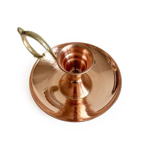 Shark Anatolia Elit Bakır Mumluk, El Şamdanı - 5