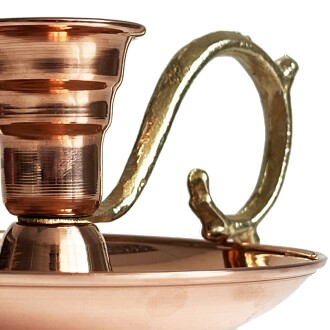 Shark Anatolia Elit Bakır Mumluk, El Şamdanı - 7