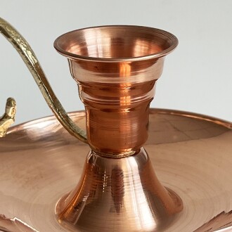 Shark Anatolia Elit Bakır Mumluk, El Şamdanı - 8