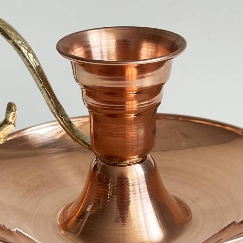 Shark Anatolia Elit Bakır Mumluk, El Şamdanı - 8