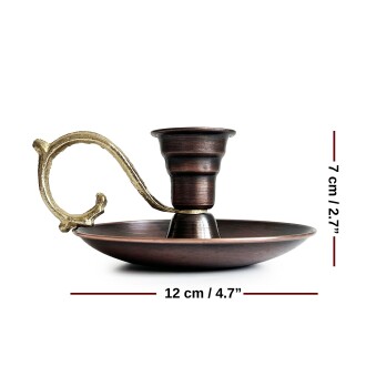 Shark Anatolia Elit Bakır Mumluk, El Şamdanı Oksit - 4