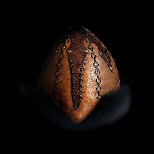 Shark Anatolia Ertuğrul Gazi Hakiki Deri Börk Kahve - 1