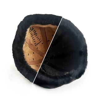 Shark Anatolia Ertuğrul Gazi Hakiki Deri Börk Kahve - 8