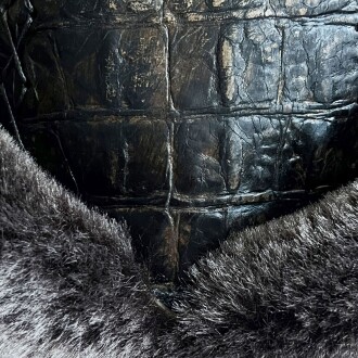 Shark Anatolia Ertuğrul Gazi Hakiki Deri Börk Şapka Krokodil - 7