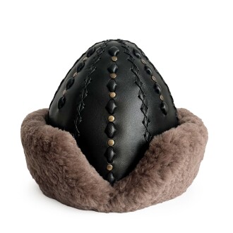 Shark Anatolia Ertuğrul Gazi Hakiki Deri Börk Siyah - 2