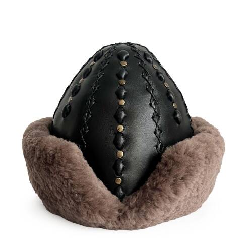 Shark Anatolia Ertuğrul Gazi Hakiki Deri Börk Siyah - 2