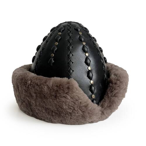 Shark Anatolia Ertuğrul Gazi Hakiki Deri Börk Siyah - 3