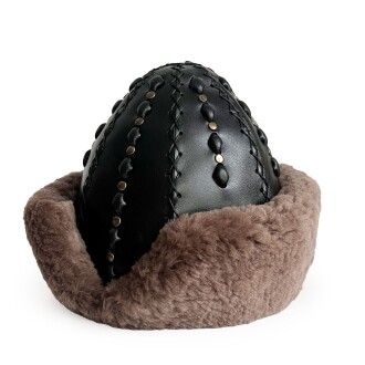 Shark Anatolia Ertuğrul Gazi Hakiki Deri Börk Siyah - 5