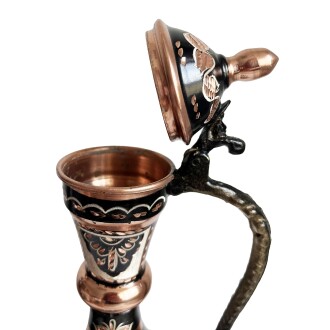 Shark Anatolia Erzincan El İşleme Bakır İbrik 35cm - 7