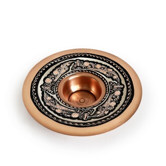 Shark Anatolia Erzincan El İşleme Bakır İbrik 35cm - 9