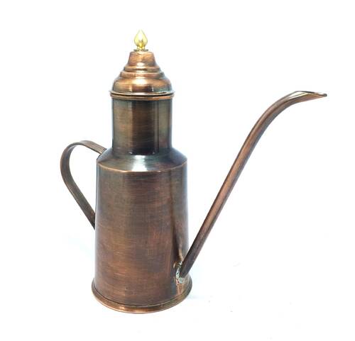Turkish Gemlik Copper Oil Can