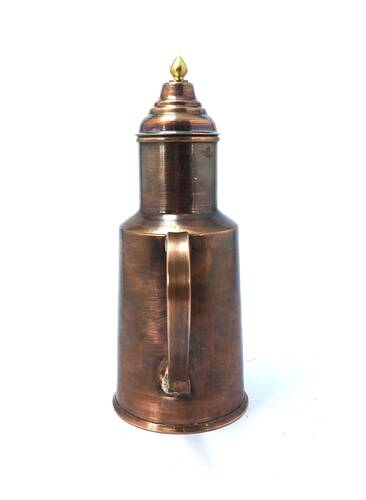Turkish Gemlik Copper Oil Can