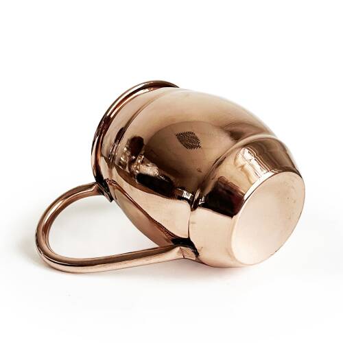 Shark Anatolia Grande Bakır Kupa Bardak 500ml Ayran Bira Meşrubat - 9