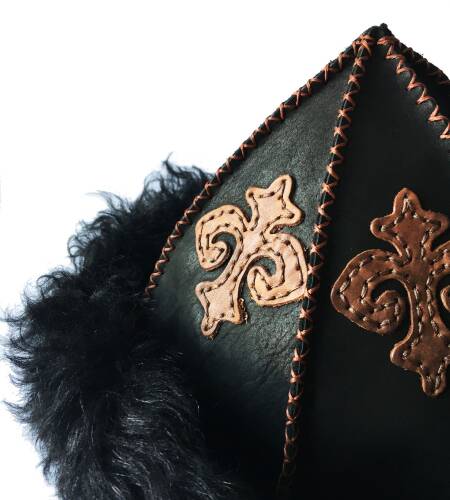 Shark Anatolia Hakiki Deri Börk Siyah - 8