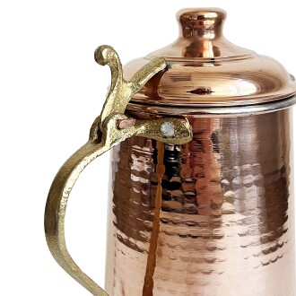 Shark Anatolia Hanımeli Bakır Sürahi, Sütlük 1 Litre - 7