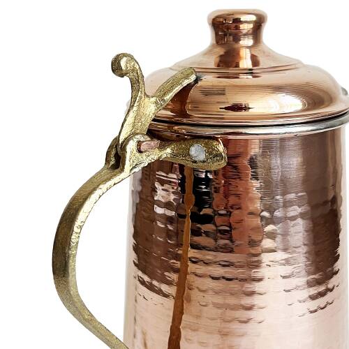 Shark Anatolia Hanımeli Bakır Sürahi, Sütlük 1 Litre - 7