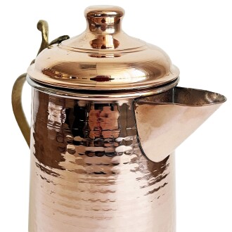 Shark Anatolia Hanımeli Bakır Sürahi, Sütlük 1 Litre - 10