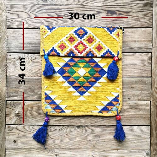 Shark Anatolia Heybe Çanta Hardal - 4