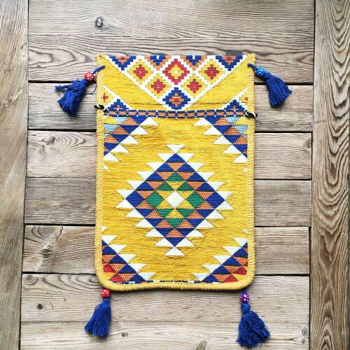 Shark Anatolia Heybe Çanta Hardal - 5