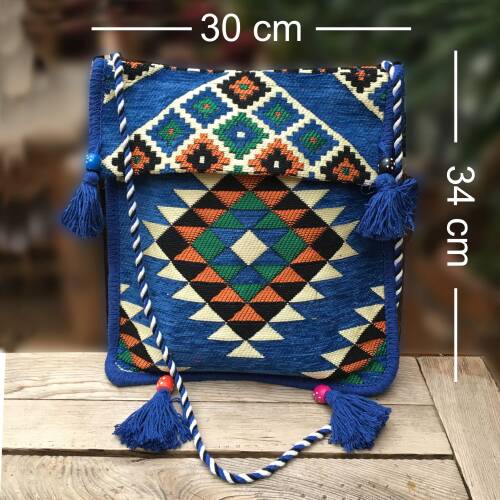 Shark Anatolia Heybe Çanta Mavi - 2